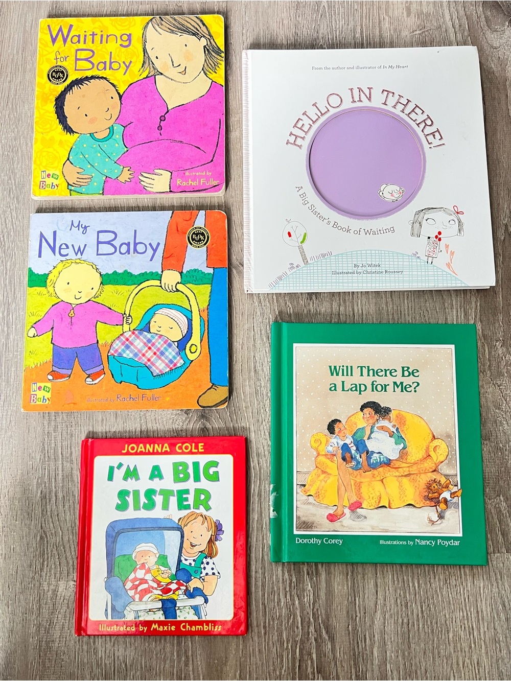 Big sibling books- a new baby is coming